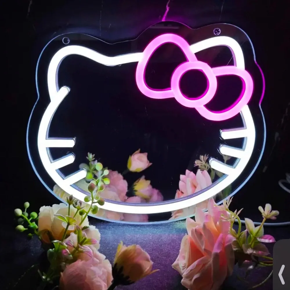 Hello Kitty Neon Light Mirror